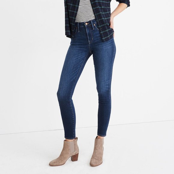 Madewell Denim - Madewell 10" High Rise Skinny Jean Insuluxe 24T